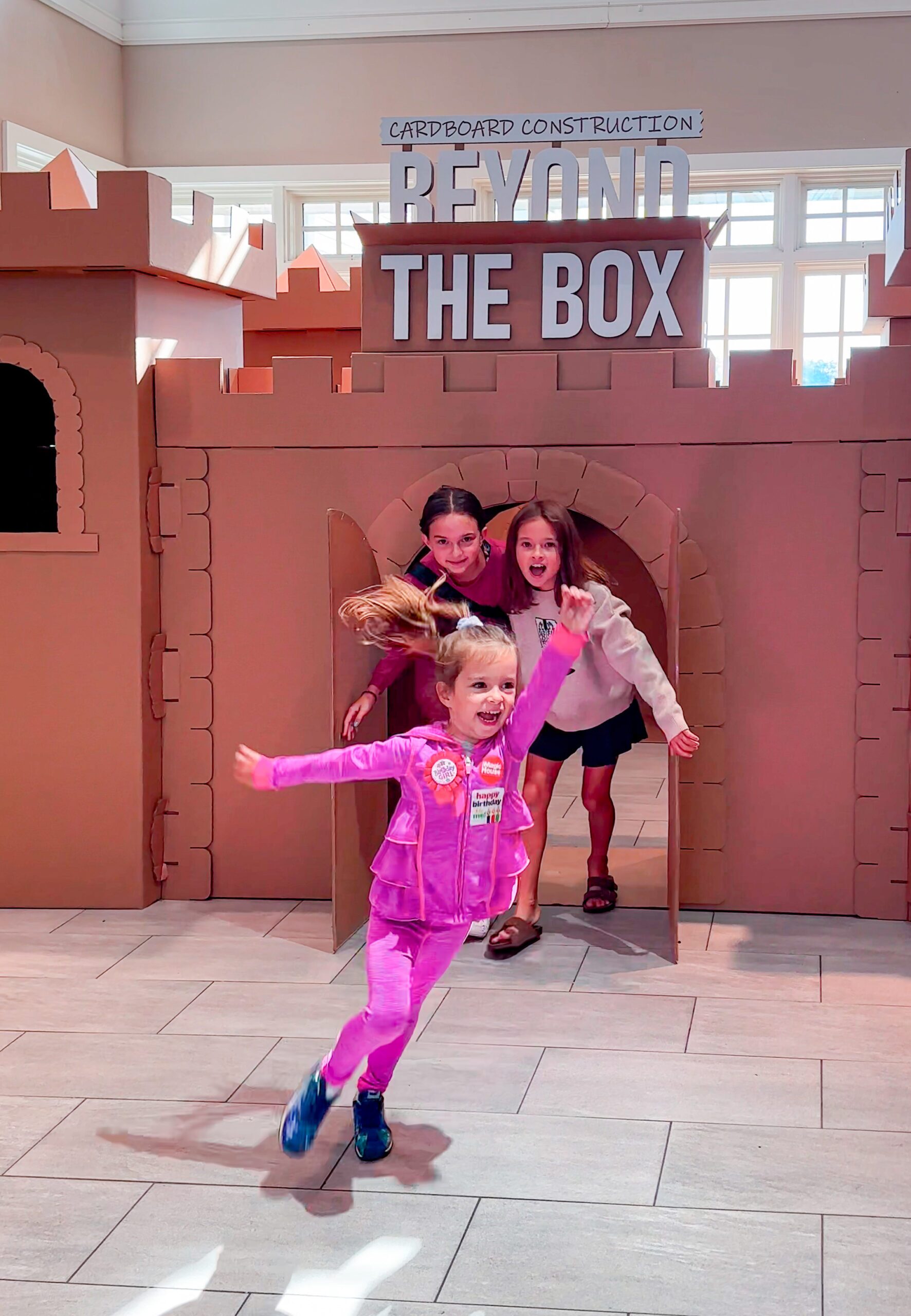 cardboard castle