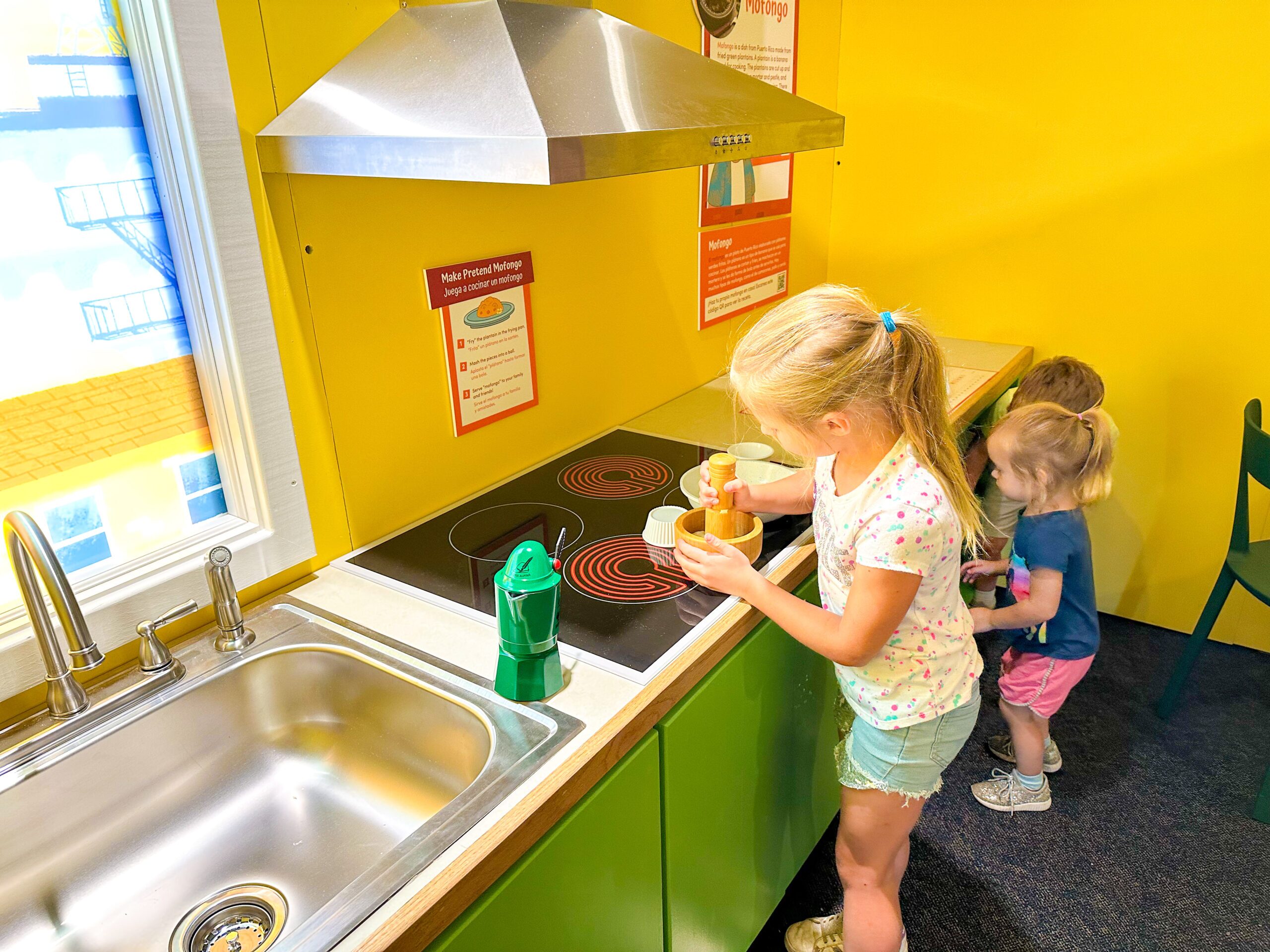 alma's way, home, kitchen, kids, exhibit