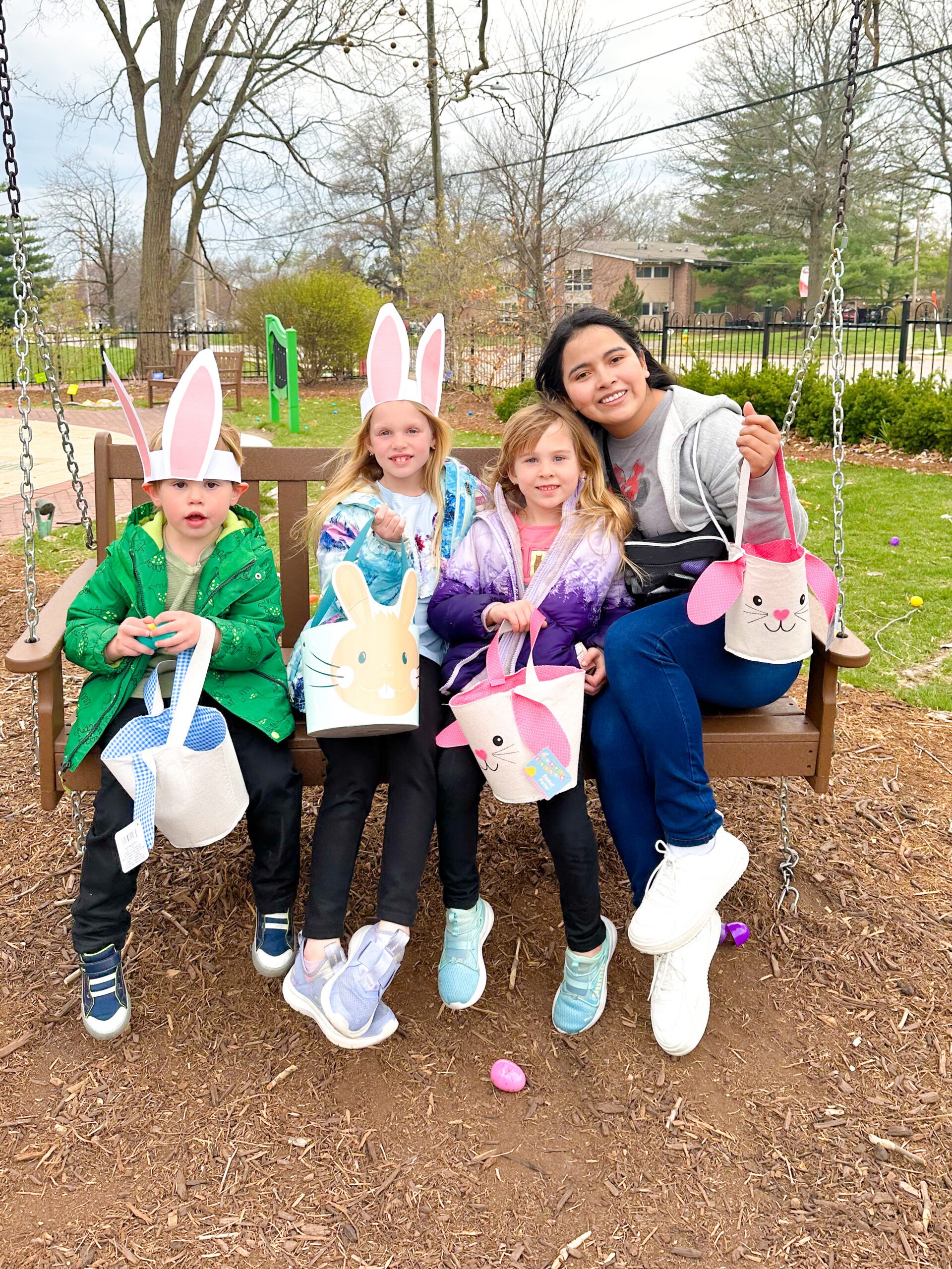 Bunny Hop egg hunt