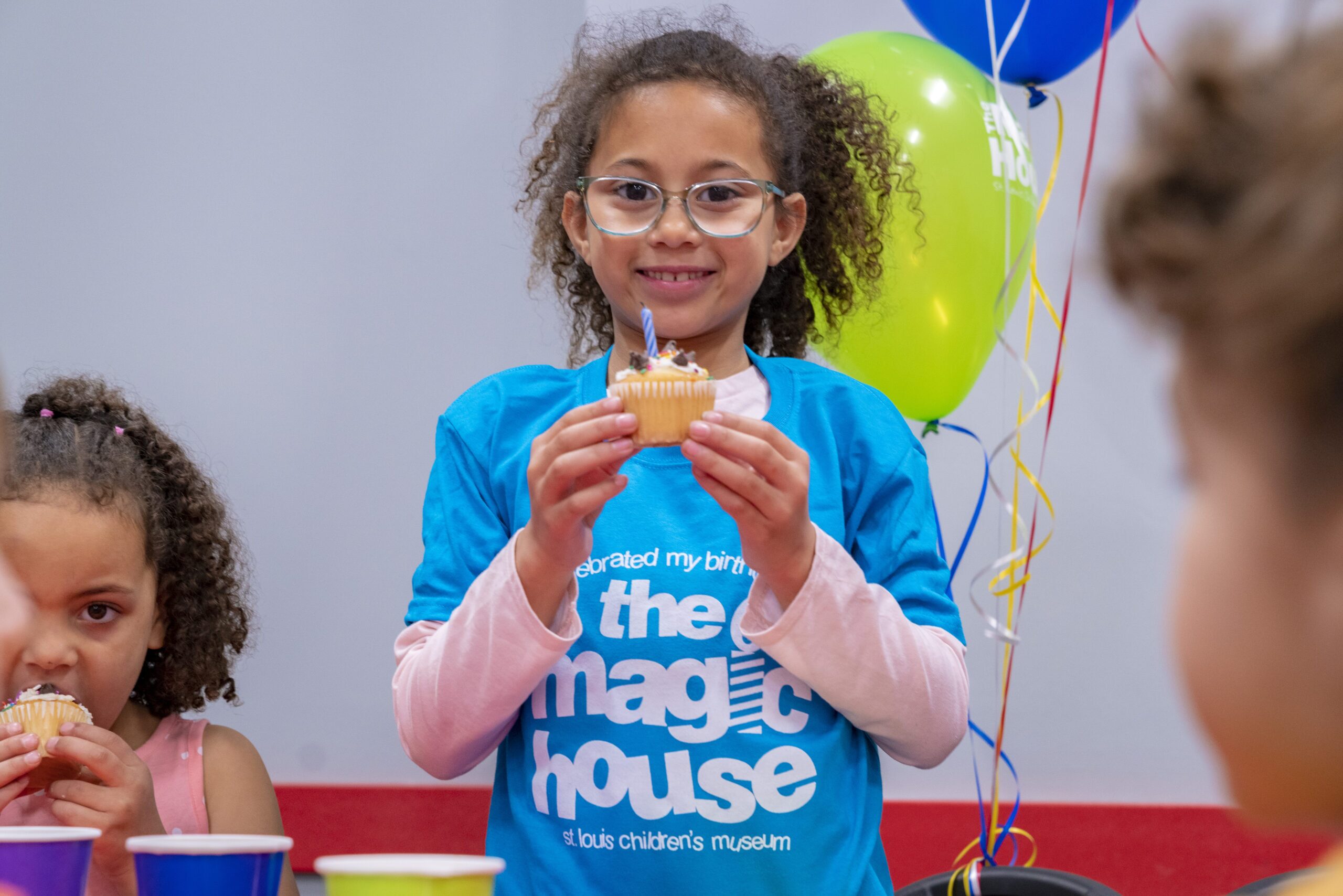 cupcake, balloons, party