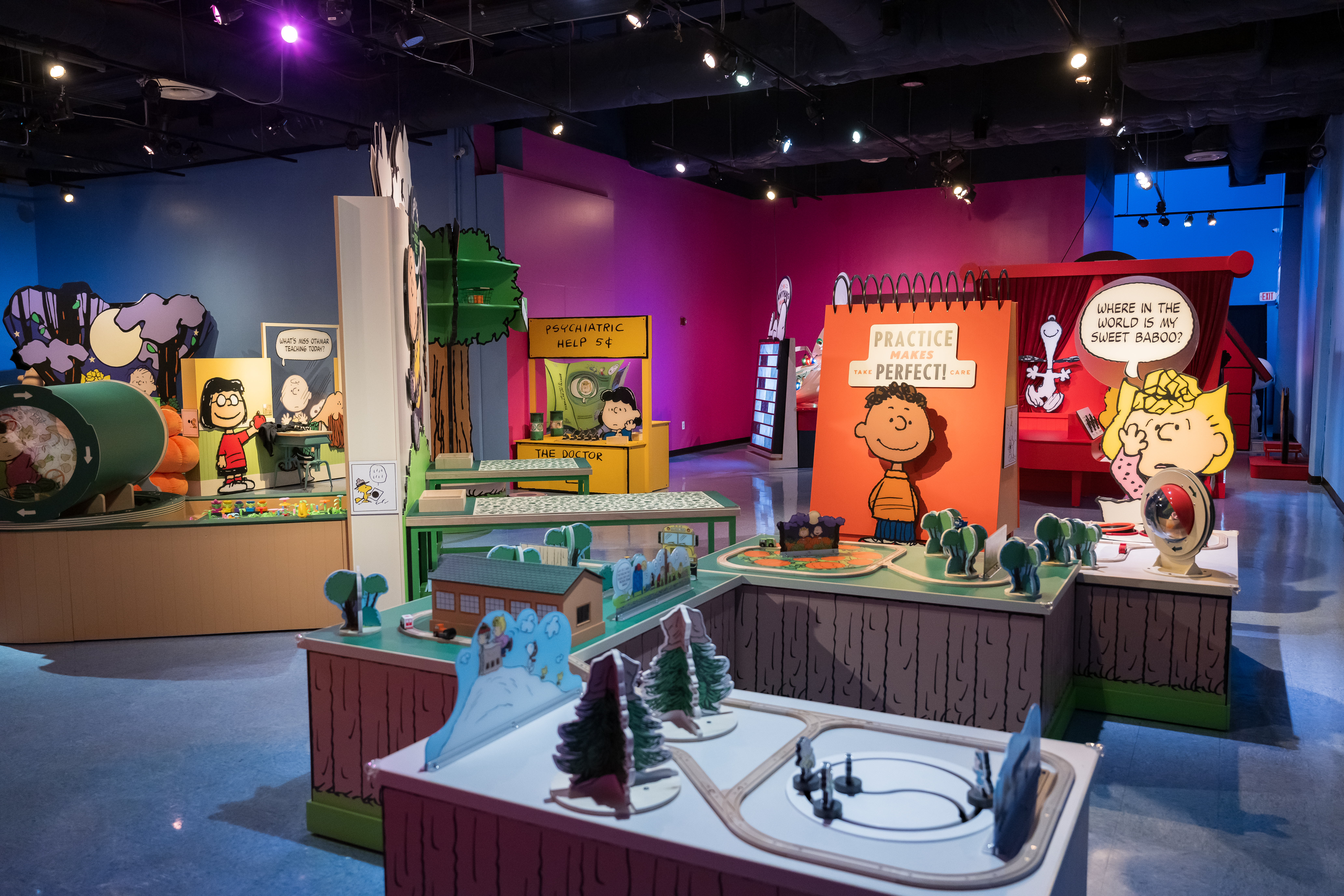 Take Care with Peanuts : The Exhibit Member Preview at the Miami Children's Museum on January 31, 2025 in Miami, Florida